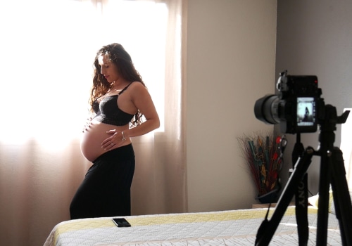 Uso de luz natural para la fotografía de maternidad